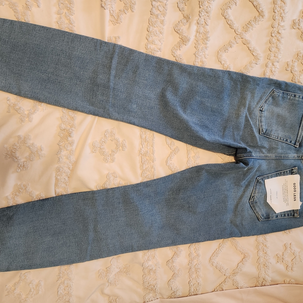 Good American Light Blue Skinny Jeans